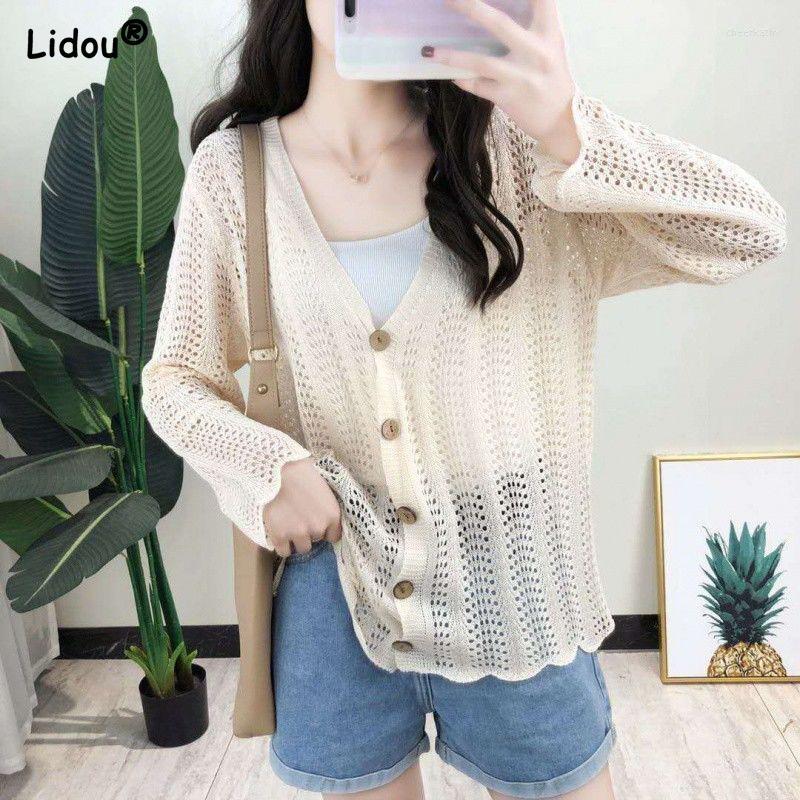 Women' Blouses & Shirts Knitted Fabric Solid Color V-neck Hollow Out Button Casual Comfortable Loose Ity Wild Straight Women' Clothing, Blue
Women' Blouses & Shirts Knitted Fabric Solid Color V-neck Hollow Out Button Casual Comfortable Loose Ity Wild Straight Women' Clothing, Blue