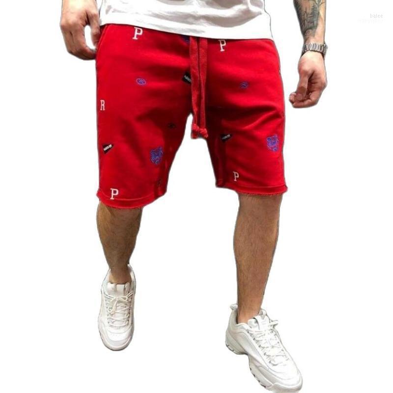 Men's Shorts Summer Brand Men Beggar Embroidered Fashion Fitness Joggers Short Trousers Male Casual Street Hip Hop PantsMen's, Red
Men's Shorts Summer Brand Men Beggar Embroidered Fashion Fitness Joggers Short Trousers Male Casual Street Hip Hop PantsMen's, Red