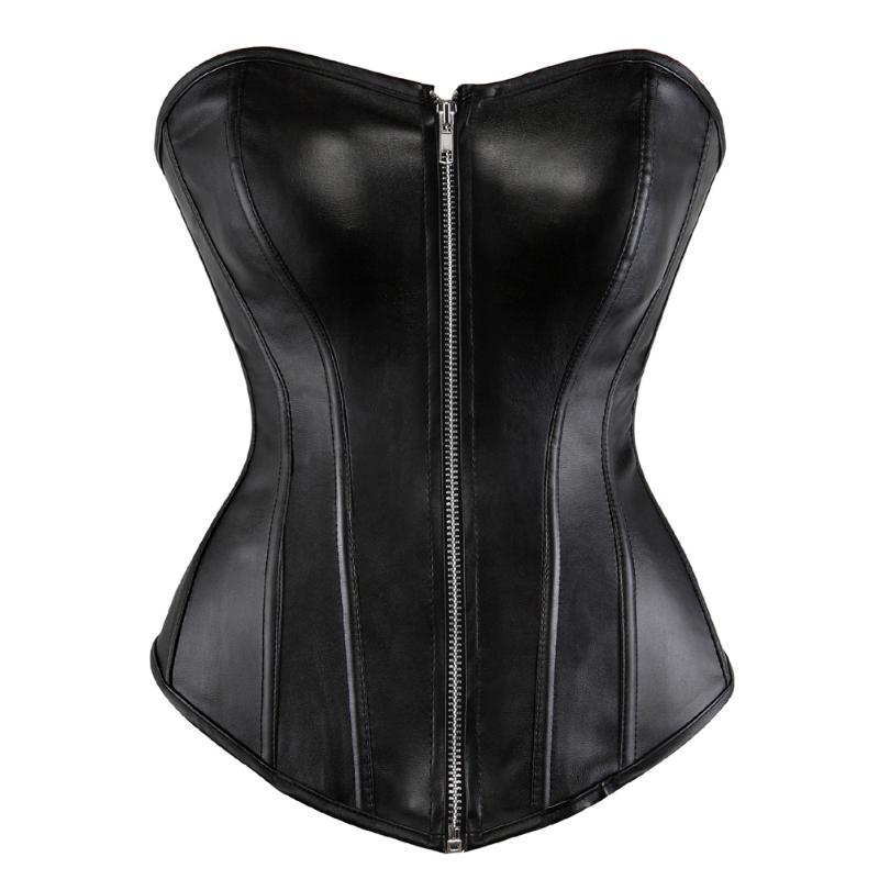 Bustiers & Corsets Women Faux Leather Sexy Corset Tight-fitting Waist Train Retro Lace-up Overbust Costume CorsetsBustiers, 2803-black
Bustiers & Corsets Women Faux Leather Sexy Corset Tight-fitting Waist Train Retro Lace-up Overbust Costume CorsetsBustiers, 2803-black