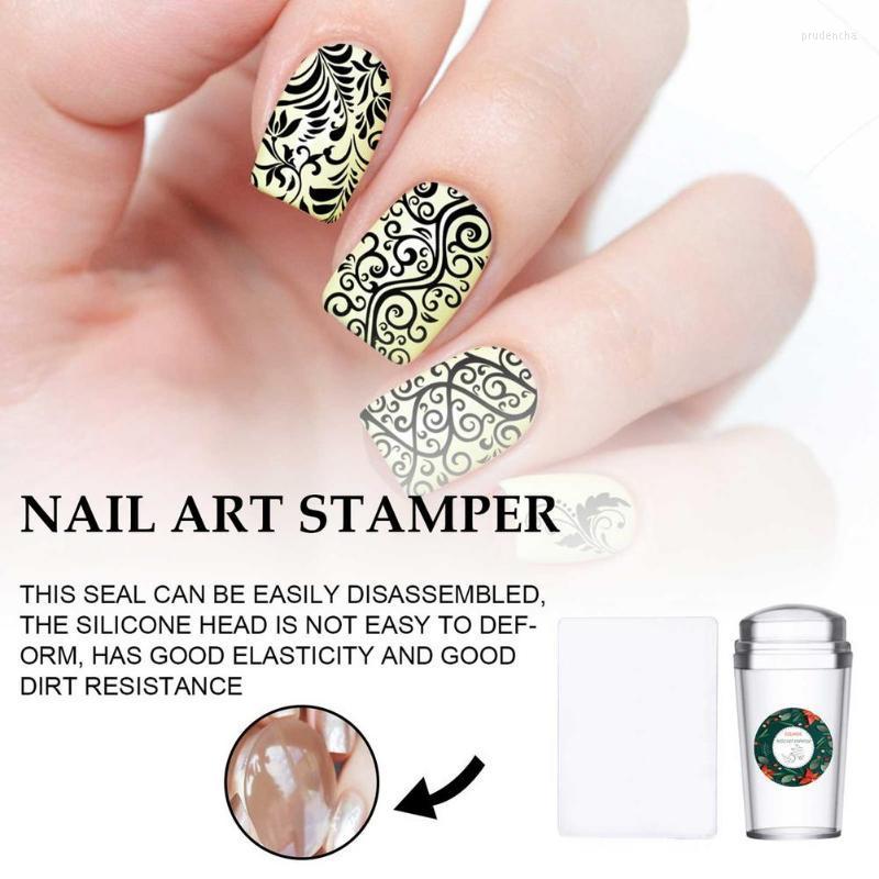 Nail Art Equipment Silicone Transparent Stamping Kit French For Manicure Plate Stamp Stencil Template Handle Seal Stamper Prud22
Nail Art Equipment Silicone Transparent Stamping Kit French For Manicure Plate Stamp Stencil Template Handle Seal Stamper Prud22