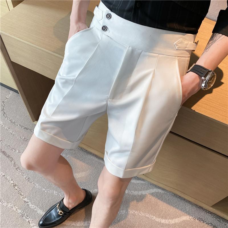 Men's Suits & Blazers Korean Half Length Men Suit Pants Summer High Waist Design Man Straight Social Trousers Casual White Pantalones Hombre, Green pants
Men's Suits & Blazers Korean Half Length Men Suit Pants Summer High Waist Design Man Straight Social Trousers Casual White Pantalones Hombre, Green pants