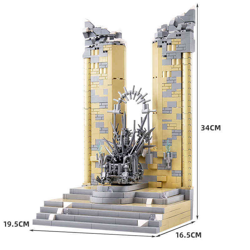 Famous Movie Game of The Iron Throne Model 1146PCS Building Blocks Assembly Bricks Educational Toys Children Gifts Y220510