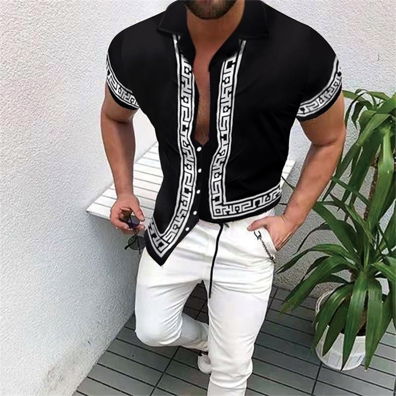 Summer Mens Printed Hawaii Casual Shirts Brand Streetwear Clothing Cardigan HighEnd Short Sleeve Dress Shirt 220527, C0011
Summer Mens Printed Hawaii Casual Shirts Brand Streetwear Clothing Cardigan HighEnd Short Sleeve Dress Shirt 220527, C0011