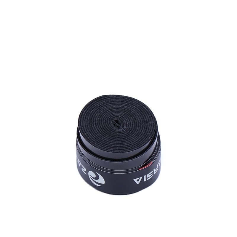 60pcs Sticky feel Tennis Racket Grip Anti-skid Film Sweatband Badminton Racquets Grips Viscous smooth Overgrip(Black)