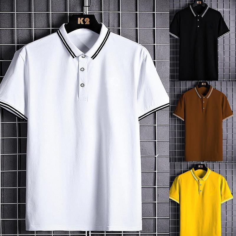 Men's Polos Summer Casual Shirt Men Business Short Sleeve Tops Tees Fashion Lapel Slim Fit Solid Color For Basic T-shirtMen's Men'sMen's Ham, Brown 3
Men's Polos Summer Casual Shirt Men Business Short Sleeve Tops Tees Fashion Lapel Slim Fit Solid Color For Basic T-shirtMen's Men'sMen's Ham, Brown 3