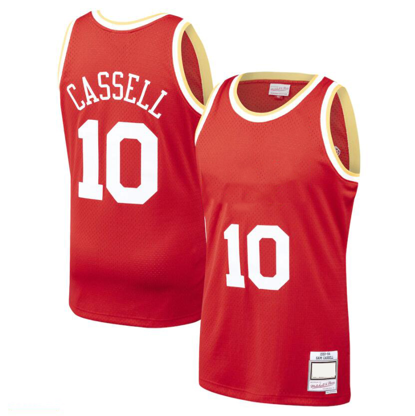 Stitched basketball Jersey Sam Cassell Mitchell & Ness 1993-94 red Mesh Hardwoods Classics retro jerseys Men Women Youth S-6XL, Stitched jersey
Stitched basketball Jersey Sam Cassell Mitchell & Ness 1993-94 red Mesh Hardwoods Classics retro jerseys Men Women Youth S-6XL, Stitched jersey