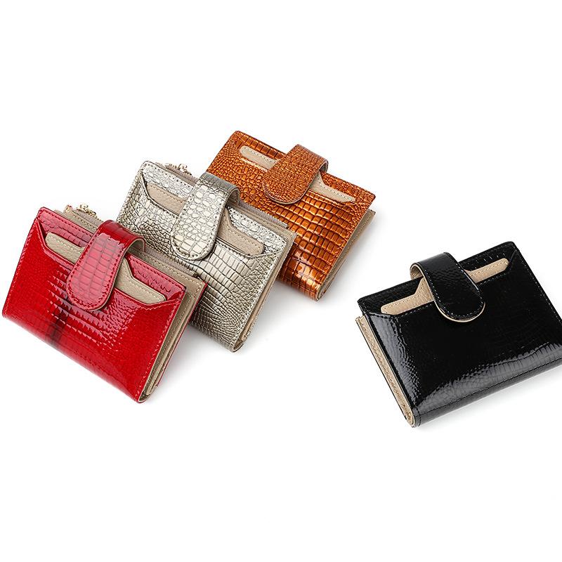 Wallets Genuine Leather Woman Zipper Hasp For Women Coins Card Holder Ladies Purse Short WalletWallets, Black
Wallets Genuine Leather Woman Zipper Hasp For Women Coins Card Holder Ladies Purse Short WalletWallets, Black