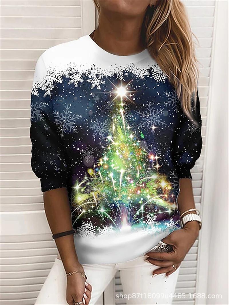 Women' Hoodies & Sweatshirts Smart Casual 3D Digital Printing Crew Neck Women T-Shirt Sweater Streetwear JacketWomen, Black
Women' Hoodies & Sweatshirts Smart Casual 3D Digital Printing Crew Neck Women T-Shirt Sweater Streetwear JacketWomen, Black