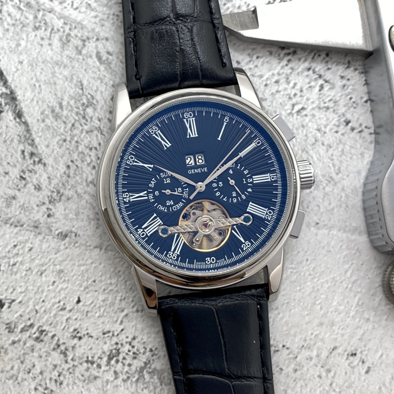 2023 New mens watches tourbillon Five stitches automatic Mechanical watch designer high quality European Top luxury brand leather strap Fashion Gift style two
2023 New mens watches tourbillon Five stitches automatic Mechanical watch designer high quality European Top luxury brand leather strap Fashion Gift style two