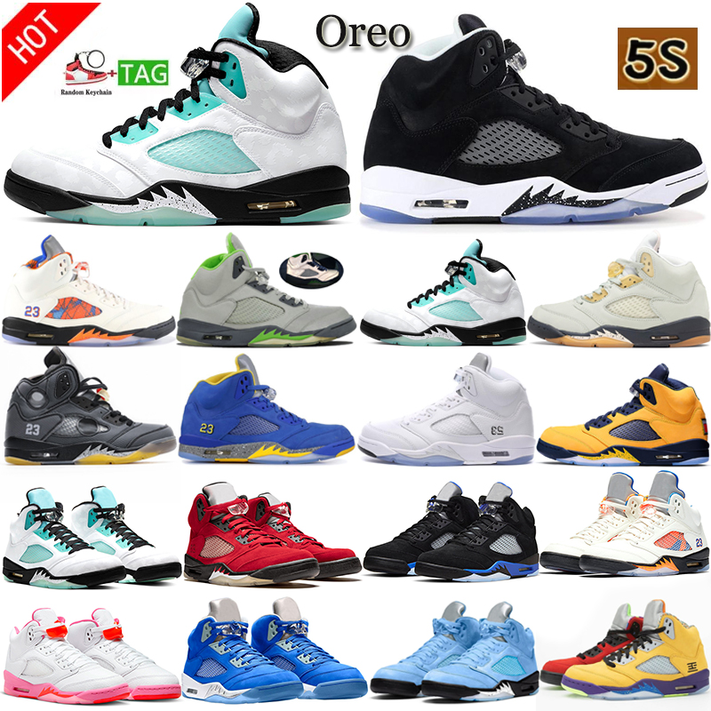 2022 New 5s Men Basketball Shoes 5 Suede Blue Pinksicle Bluebird Michigan Oklahoma International Flight Green Bean White cement Sports Seakers
2022 New 5s Men Basketball Shoes 5 Suede Blue Pinksicle Bluebird Michigan Oklahoma International Flight Green Bean White cement Sports Seakers