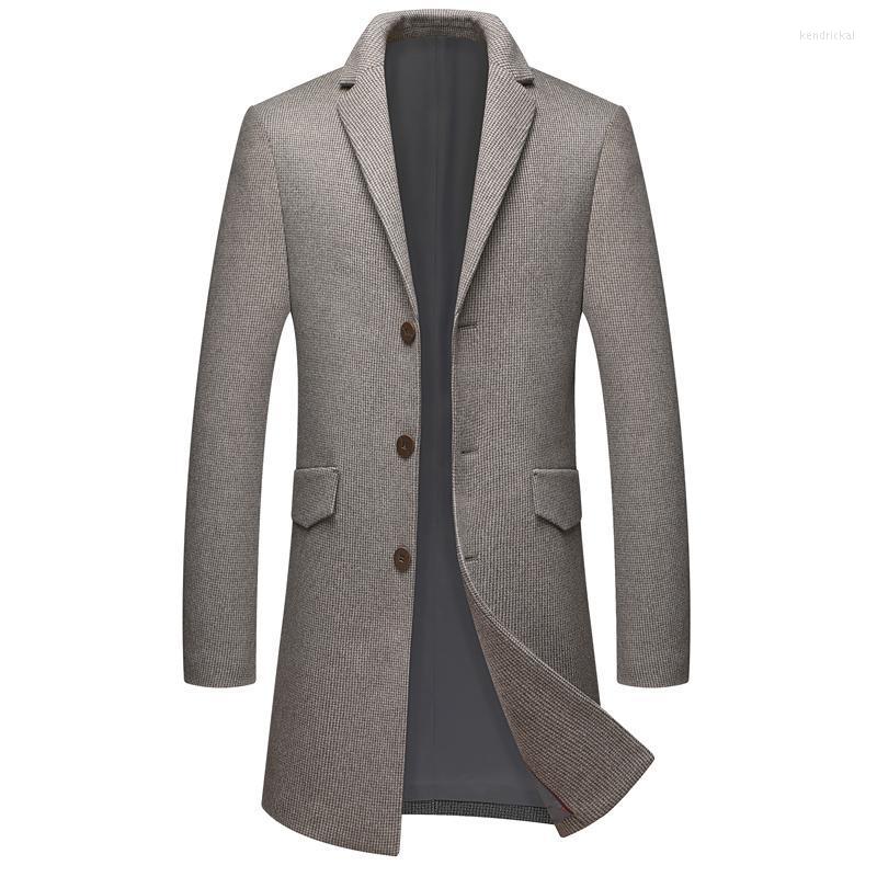 Men's Wool & Blends 2022 Autumn Windbreaker Woolen Business Casual Plaid Suit Collar Mid-length Cloth Brand Boutique Coat Jacket Kend22, Gray
Men's Wool & Blends 2022 Autumn Windbreaker Woolen Business Casual Plaid Suit Collar Mid-length Cloth Brand Boutique Coat Jacket Kend22, Gray