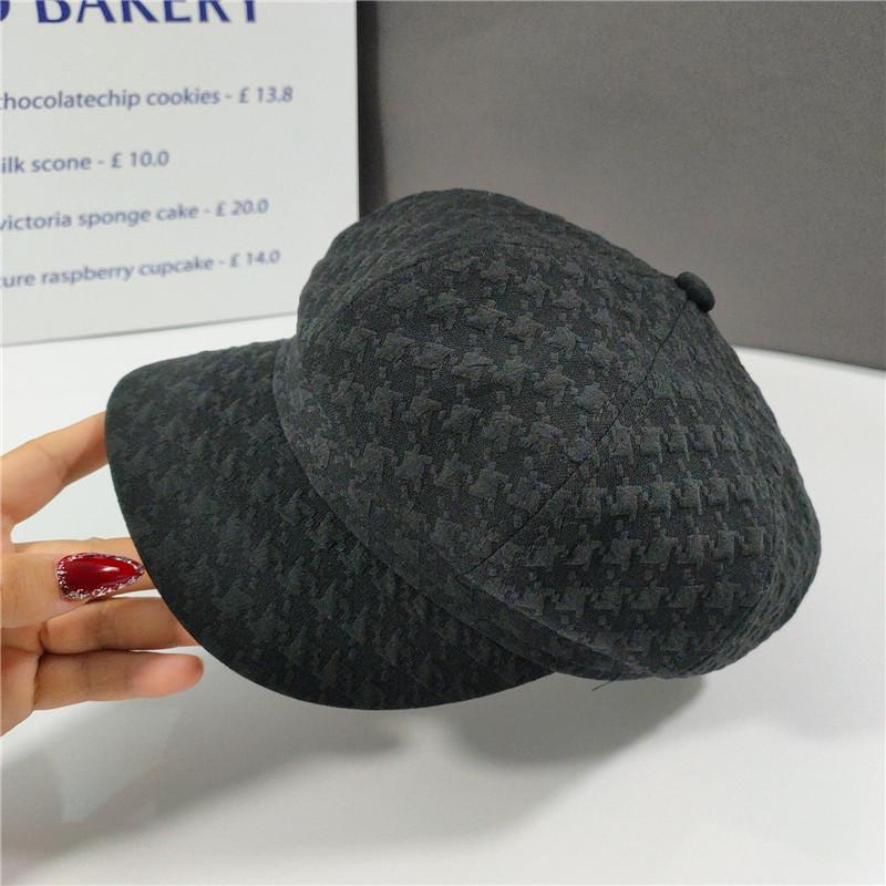 Berets Cute Seersucker Plaid Octagonal Hat Women British Literature Art Painter Wild Beret CapBerets, Black
Berets Cute Seersucker Plaid Octagonal Hat Women British Literature Art Painter Wild Beret CapBerets, Black