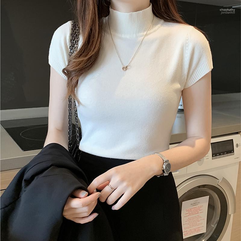 Women's Blouses & Shirts GLAUKE 2022 Fashion Chic Korean Clothes Casual Knitted Women Tops Clothing Summer Solid Slim Turtleneck Blouse Chee, Yellow
Women's Blouses & Shirts GLAUKE 2022 Fashion Chic Korean Clothes Casual Knitted Women Tops Clothing Summer Solid Slim Turtleneck Blouse Chee, Yellow