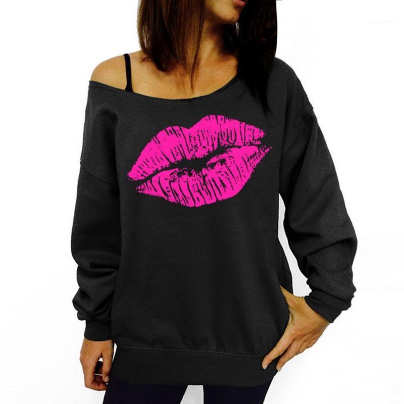 Wholesale- Long Sleeve Spring Style Red Lip Offset Print Sweatshirts Sexy Single Off The Shoulder Shirt Tops Casual Blusas Top WDC434, Hsfc4
Wholesale- Long Sleeve Spring Style Red Lip Offset Print Sweatshirts Sexy Single Off The Shoulder Shirt Tops Casual Blusas Top WDC434, Hsfc4