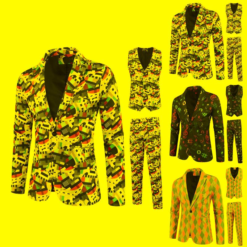 Men's Tracksuits Suit Pants Men's Three-piece Sets Fashion Casual Printed Coat Vest Formal Mens Slim Fit Tan 40's Suits For MenMen's, White
Men's Tracksuits Suit Pants Men's Three-piece Sets Fashion Casual Printed Coat Vest Formal Mens Slim Fit Tan 40's Suits For MenMen's, White