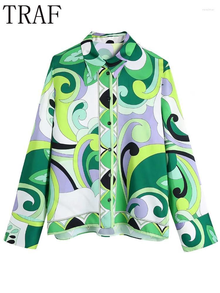 Women's Blouses & Shirts 2022 Green Print Blouse Women Vintage Button Up Woman Long Sleeve Collared Shirt Spring Casual Baggy LadiesWomen's, Print skirt
Women's Blouses & Shirts 2022 Green Print Blouse Women Vintage Button Up Woman Long Sleeve Collared Shirt Spring Casual Baggy LadiesWomen's, Print skirt