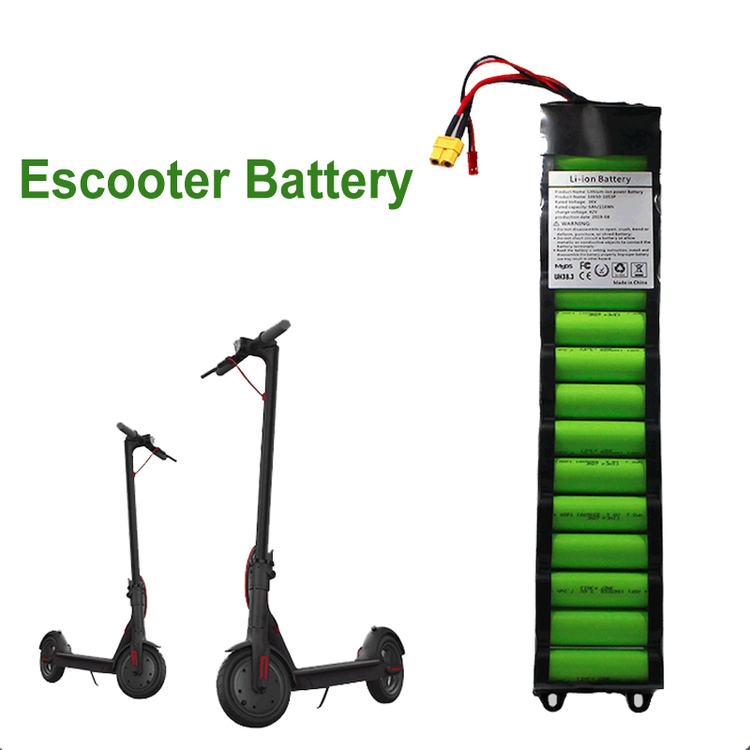 Rechargeable batteries 36V 7.8Ah 6.6Ah 6Ah lithium ion Battery Pack with UN38.3 CE Certificate for scooter