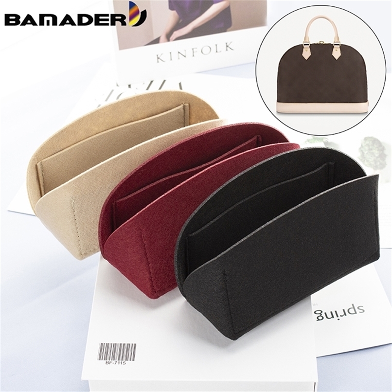 BAMADER Fits For Alma Bag Inner Insert Organizer Travel Purse Makeup Handbag Storage liner Felt Cloth Women Cosmetic 220615, Yellow
BAMADER Fits For Alma Bag Inner Insert Organizer Travel Purse Makeup Handbag Storage liner Felt Cloth Women Cosmetic 220615, Yellow