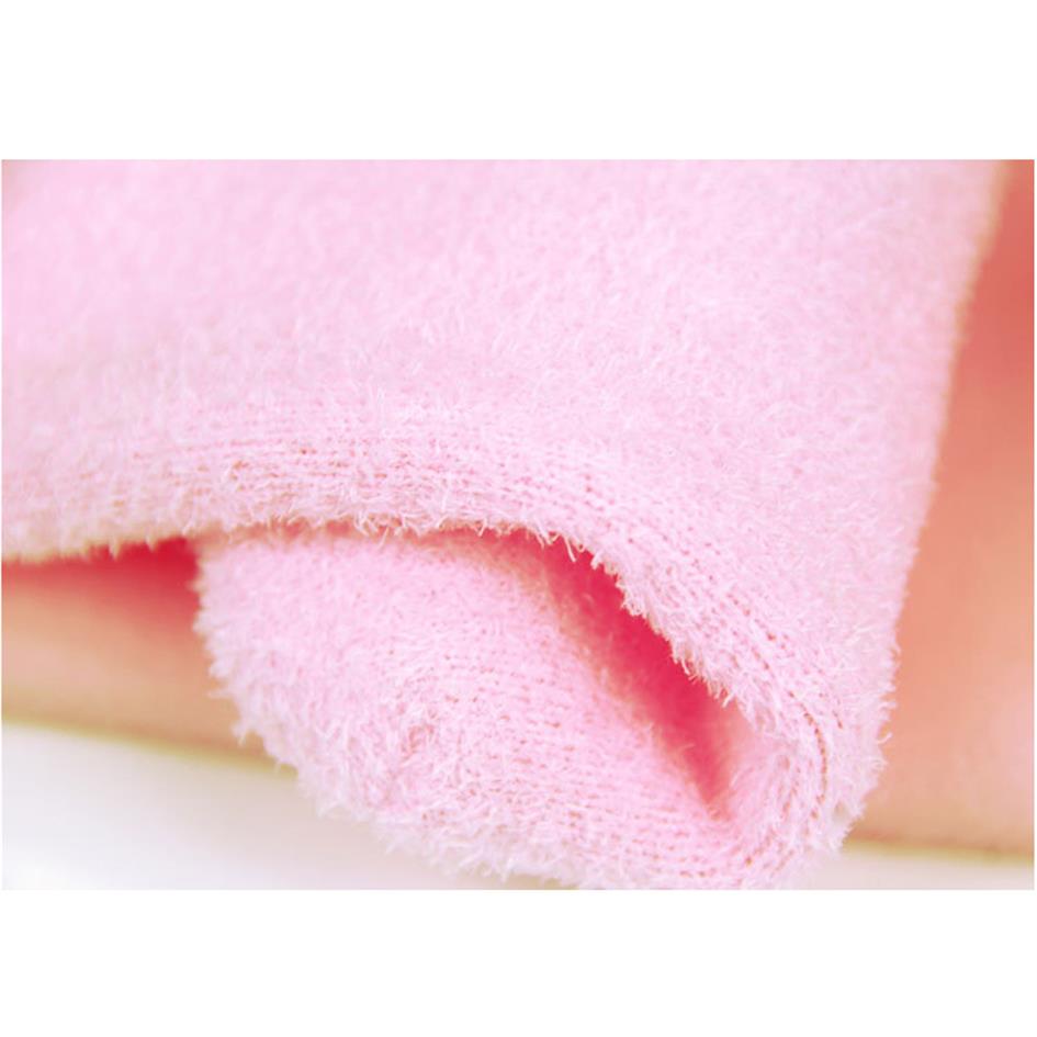 Lavender Jojoba Oil Exfoliating Foot Mask Gloves Spa Gel Sock Moisturizing Hand Mask Feet Care Beauty Silicone Socks Calcetin De Gel Para Spa De Belle