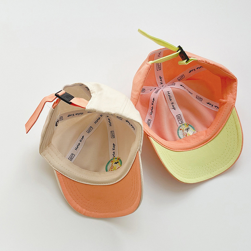 Topi Bisbol Bayi Gambar Binatang Kartun Pelindung Musim Semi Panas Memuncak Perempuan Lakilaki Matahari Anakanak 220611