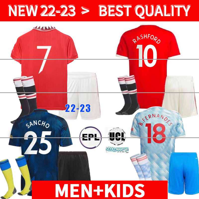 Men kit kids sets socks SANCHO 21 22 23 soccer jerseys RASHFORD MAN 2022 2023 football shirt UTD POGBA CAVANI B. FERNANDES VARANE FRED Cristiano Shaw McTominay, 2122 home
Men kit kids sets socks SANCHO 21 22 23 soccer jerseys RASHFORD MAN 2022 2023 football shirt UTD POGBA CAVANI B. FERNANDES VARANE FRED Cristiano Shaw McTominay, 2122 home