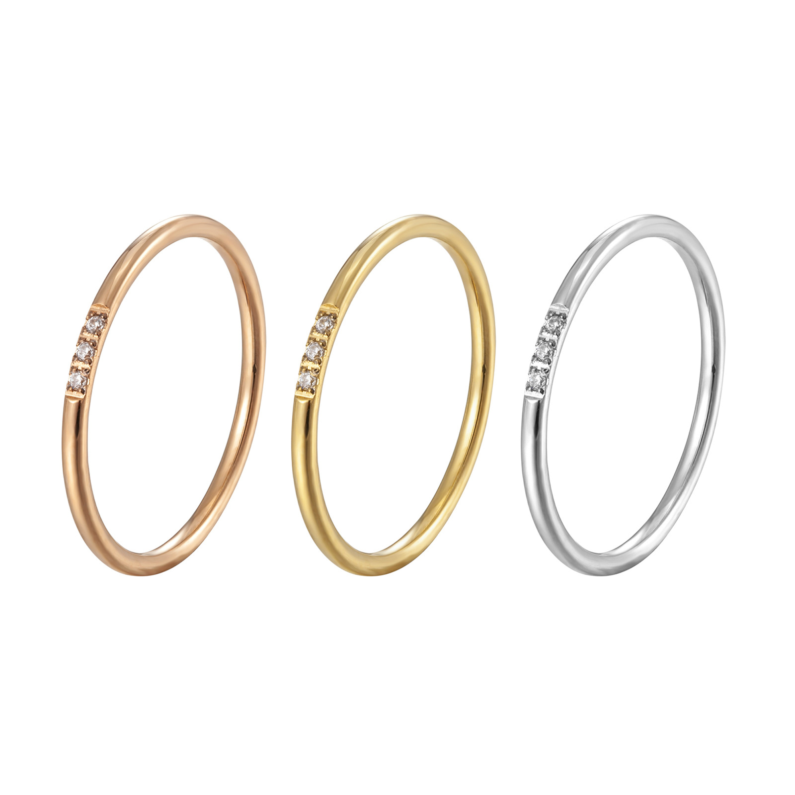 Luxury Simple 1mm Women's Korean Ring 14k Diamond Rings Ins Rings Titanium Steel Love Gold Silver Rose Fashion Ladiess Designer Jewelry Ladies Party Gifts
Luxury Simple 1mm Women's Korean Ring 14k Diamond Rings Ins Rings Titanium Steel Love Gold Silver Rose Fashion Ladiess Designer Jewelry Ladies Party Gifts