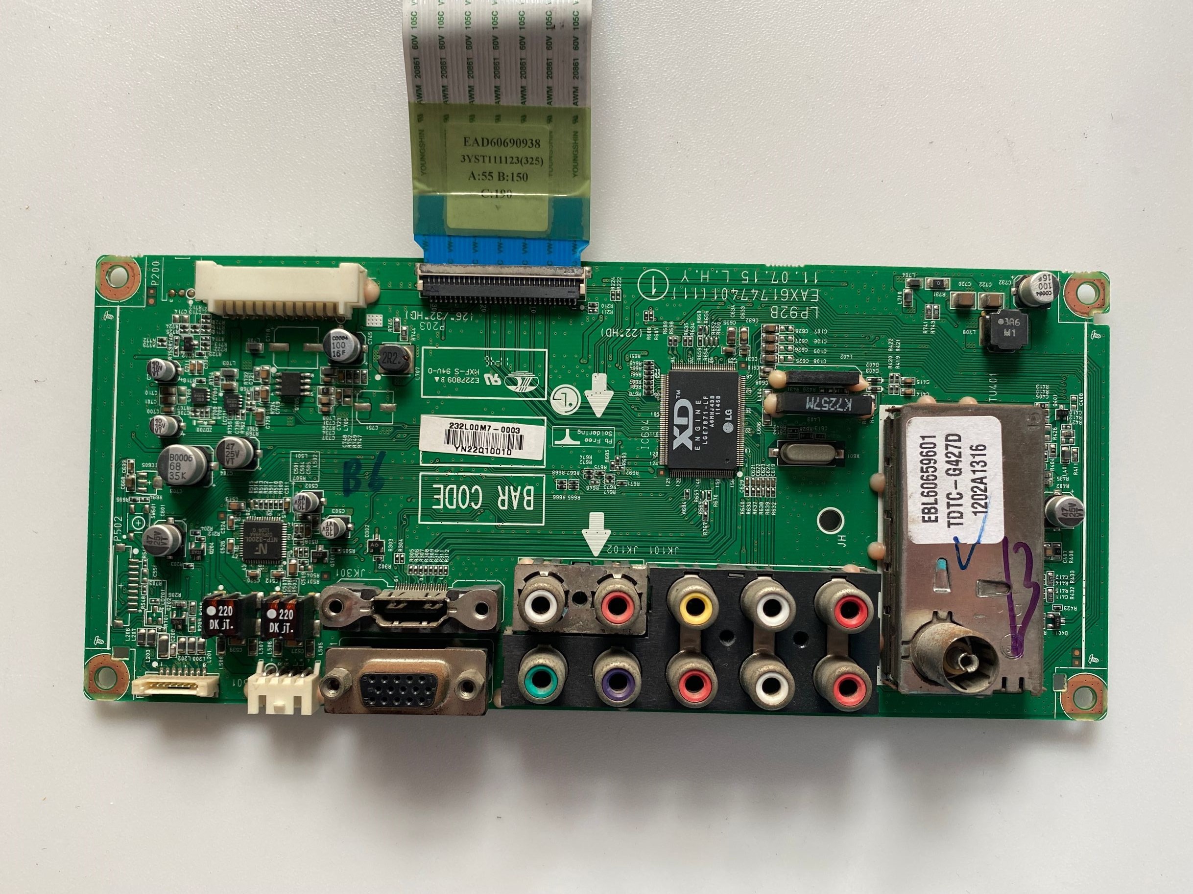 For LG 32LCD320-CA main board EAX61747401(6) LC320WXE(SC)(A1)