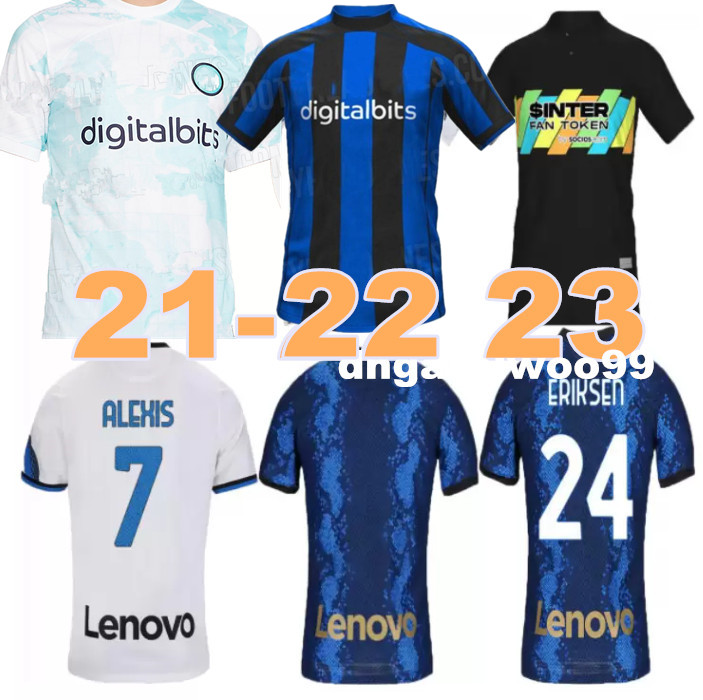 22 23 BARELLA soccer jersey VIDAL LAUTARO ERIKSEN ALEXIS DZEKO CORREA inter football shirts 2021 2022 2023 uniforms men kids kit home away third 3rd, 21-22
22 23 BARELLA soccer jersey VIDAL LAUTARO ERIKSEN ALEXIS DZEKO CORREA inter football shirts 2021 2022 2023 uniforms men kids kit home away third 3rd, 21-22