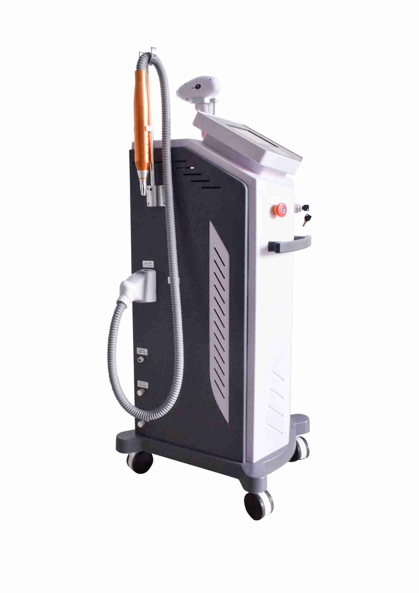 2 IN 1 Professional Laser Hair Removal machine High Power Output 2500W / 808 Diode laser hair removal&ND YAG Laser Tattoo Removal Beauty Machine