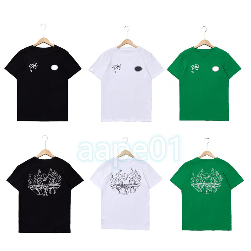 Fashion Brand Mens T Shirts Designer Dancer DJ Print Green Shirt Man Womens High Quality Summer Short Sleeve Tees Asian Size S-XL, White
Fashion Brand Mens T Shirts Designer Dancer DJ Print Green Shirt Man Womens High Quality Summer Short Sleeve Tees Asian Size S-XL, White