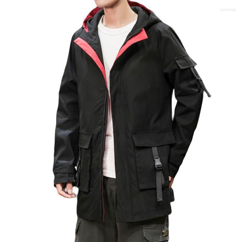Men's Trench Coats Jacket Men Hooded Coat Male Long Overcoat Casual Fashion Loose Windbreaker Streetwear Kend22, Black
Men's Trench Coats Jacket Men Hooded Coat Male Long Overcoat Casual Fashion Loose Windbreaker Streetwear Kend22, Black