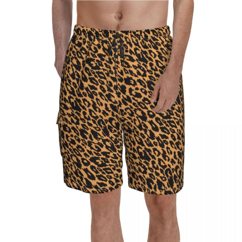 Men's Shorts Classic Leopard Board Trendy Animal Print Custom Beach Males Elastic Waist Funny Swim Trunks Plus SizeMen's, 18
Men's Shorts Classic Leopard Board Trendy Animal Print Custom Beach Males Elastic Waist Funny Swim Trunks Plus SizeMen's, 18