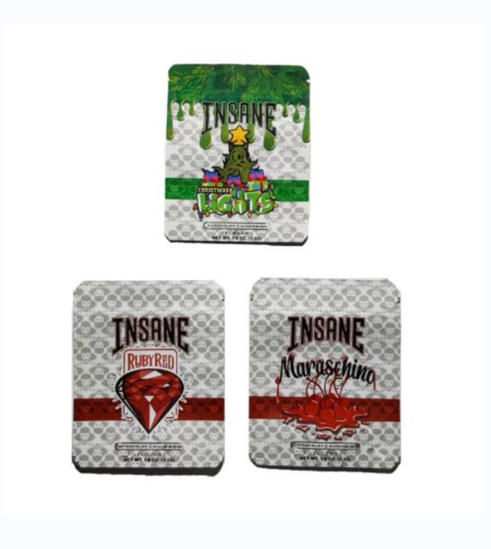 New Arrival INSANE 3.5g Smell Proof Bags DR.GreenThumb Premium Ice Cream Cake Edibles Gummies mylar Zipper bag
New Arrival INSANE 3.5g Smell Proof Bags DR.GreenThumb Premium Ice Cream Cake Edibles Gummies mylar Zipper bag