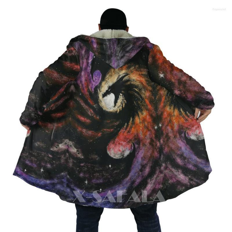 Men' Wool & Blends Viking Totem Crow Eagle All Over 3D Printed Thick Warm Hooded Cloak For Men Windproof Fleece Unisex Casual-2 Fran22, D187
Men' Wool & Blends Viking Totem Crow Eagle All Over 3D Printed Thick Warm Hooded Cloak For Men Windproof Fleece Unisex Casual-2 Fran22, D187