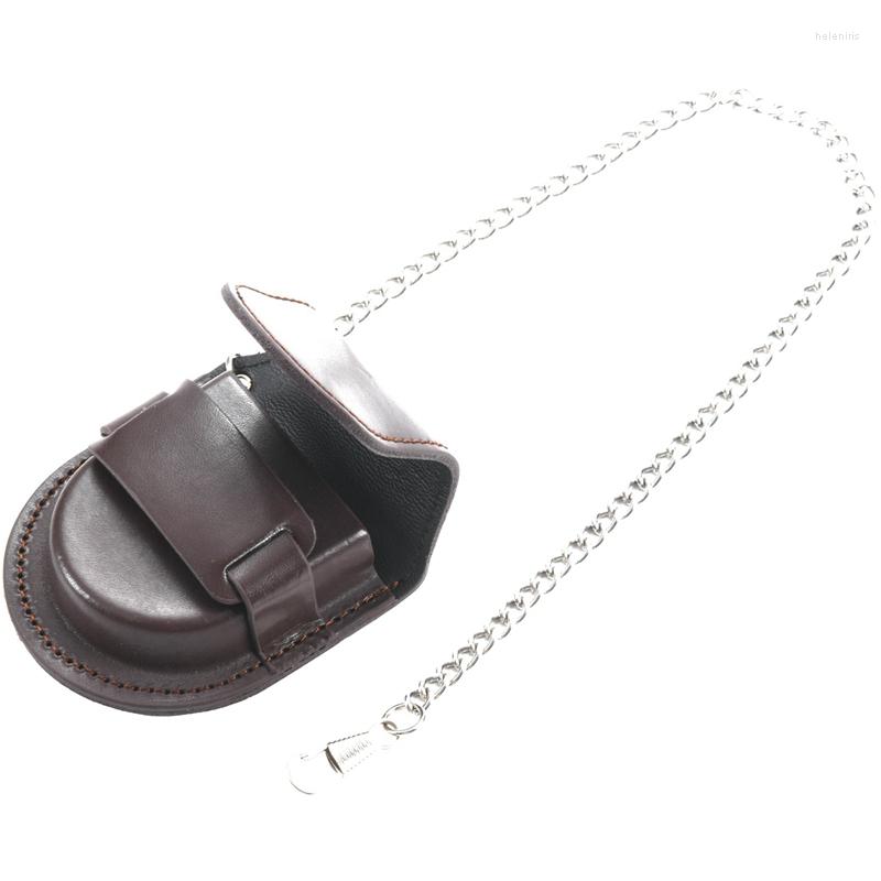 Watch Boxes & Cases Vintage Leather Chain Pocket Holder Storage Case Box BrownWatch
Watch Boxes & Cases Vintage Leather Chain Pocket Holder Storage Case Box BrownWatch