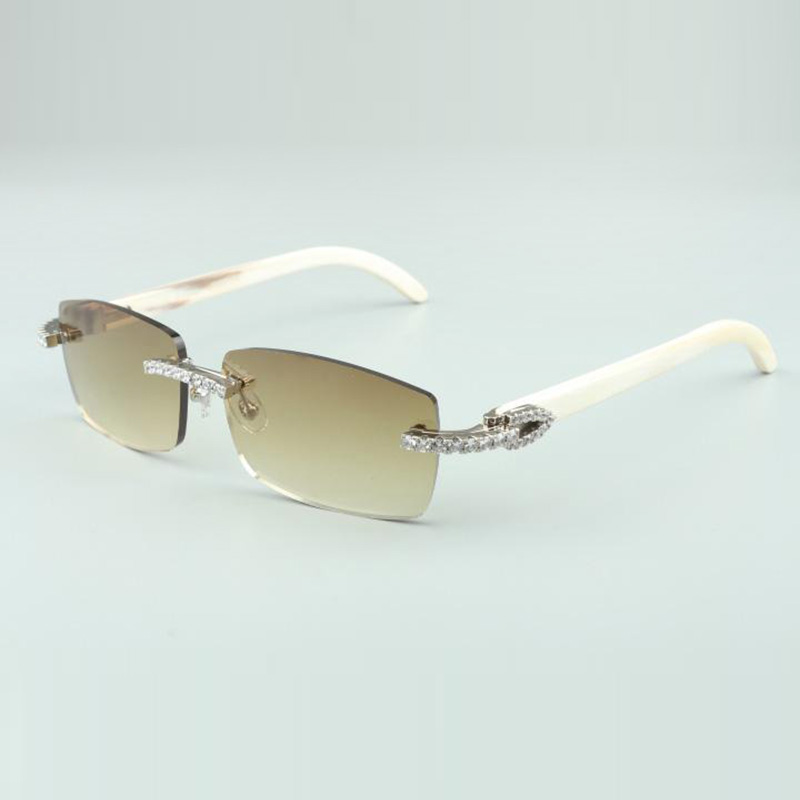 endless dia buffs sunglasses 3524012 with natural white horns legs and 56 mm lens Good quality