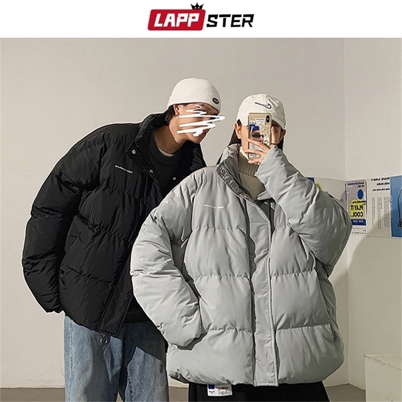 LAPPSTER Men Japanese Streetwear Black Puffer Jacket Mens Harajuku Hip Hop Winter Bubble Jackets Coats Couple Korean Parka 201201
LAPPSTER Men Japanese Streetwear Black Puffer Jacket Mens Harajuku Hip Hop Winter Bubble Jackets Coats Couple Korean Parka 201201