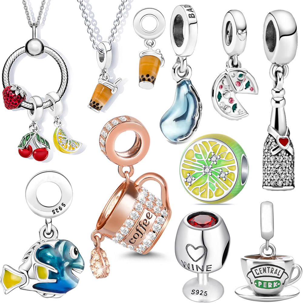 New Popular 100% 925 Sterling Silver Charm Red Enamel Sparkling Wine Bottle Charm for Pandora Bracelets Birthday Gifts Fashion Ladies Accessories
New Popular 100% 925 Sterling Silver Charm Red Enamel Sparkling Wine Bottle Charm for Pandora Bracelets Birthday Gifts Fashion Ladies Accessories