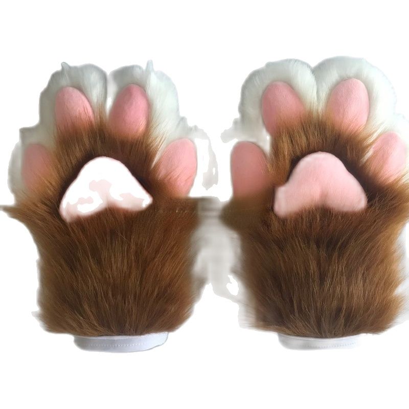 Mascot doll costume Furry Paws Animal Costume Fursuitfurry Paw Paw Tail Activity Play and Large Costume, Brown pink
Mascot doll costume Furry Paws Animal Costume Fursuitfurry Paw Paw Tail Activity Play and Large Costume, Brown pink