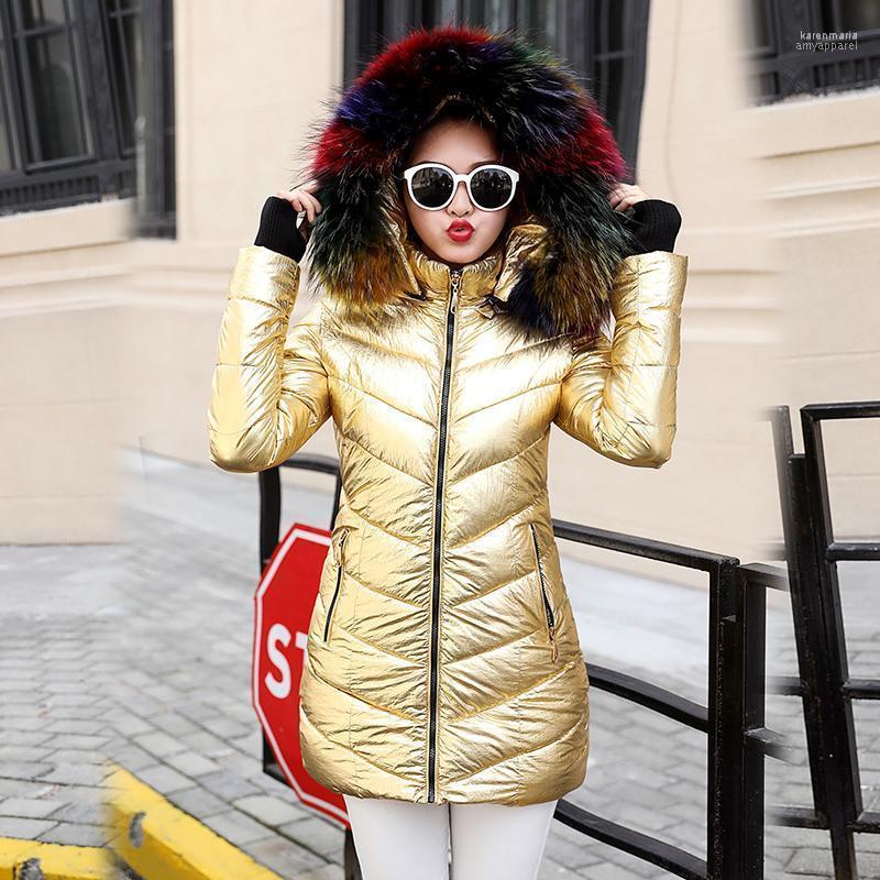 Women Winter Jackets Short Warm Coat Silver Color Style 2022 Ladies Parka Luxury Fur Collar Plus Size S-3XL Kare22, Gold
Women Winter Jackets Short Warm Coat Silver Color Style 2022 Ladies Parka Luxury Fur Collar Plus Size S-3XL Kare22, Gold