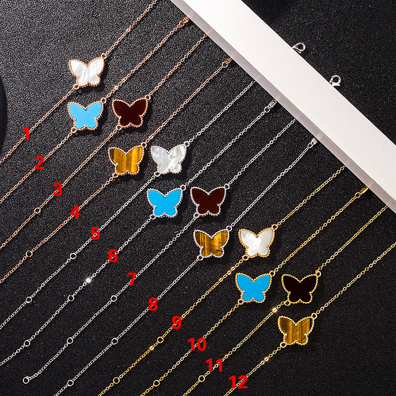 Classic High Jewelry 925 Sterling Silver Butterfly Charm Bracelets 18K Gold Plated Ladies Love shell Bangles Fashion Brand Designers Wedding Party Gift With Box
Classic High Jewelry 925 Sterling Silver Butterfly Charm Bracelets 18K Gold Plated Ladies Love shell Bangles Fashion Brand Designers Wedding Party Gift With Box