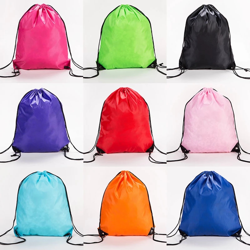 Solid Color String Drawstring Back Pack Cinch Sack Gym Tote Bag School Sport Shoe Bags
Solid Color String Drawstring Back Pack Cinch Sack Gym Tote Bag School Sport Shoe Bags