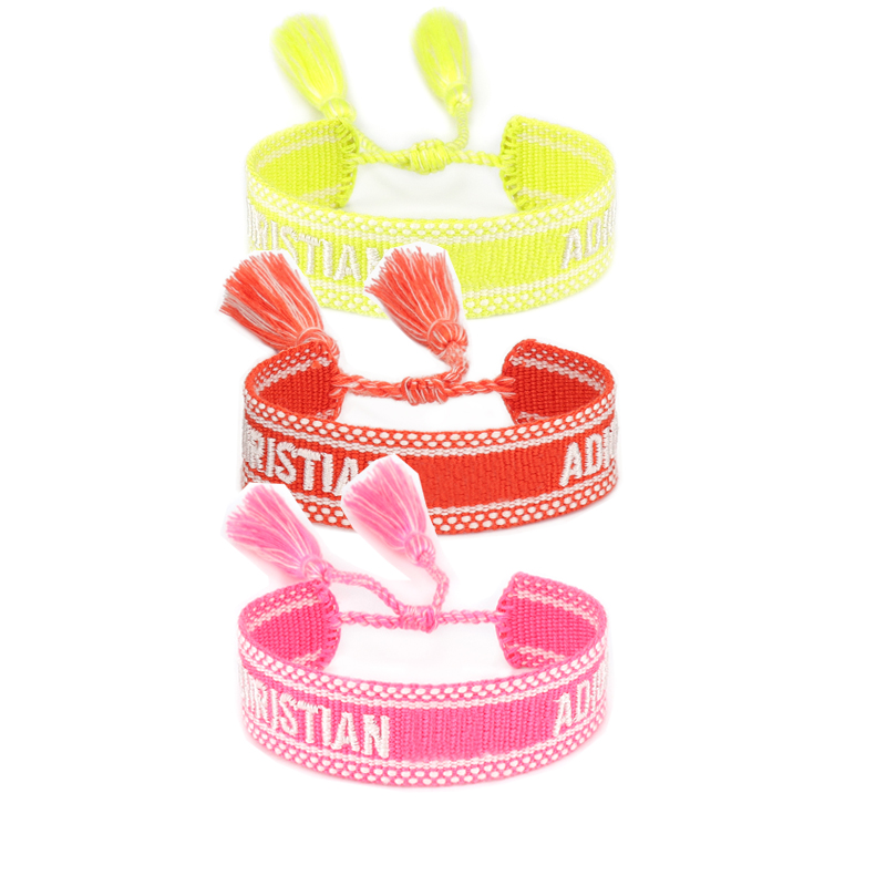 Fashion Knitted Word Adjustable Bracelets for Women Girls Woven Friendship Wrap Bracelets
Fashion Knitted Word Adjustable Bracelets for Women Girls Woven Friendship Wrap Bracelets