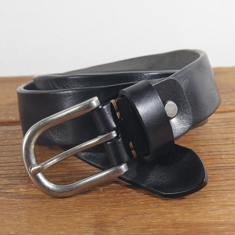 Belts Men Top Layer Leather Casual High Quality Belt Vintage Design Pin Buckle Genuine For Original Cowhide ABC, Black
Belts Men Top Layer Leather Casual High Quality Belt Vintage Design Pin Buckle Genuine For Original Cowhide ABC, Black