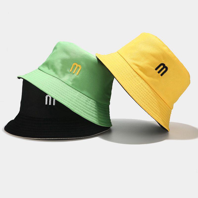 Berets Bucket Hat Women Female Korean Double-sided Sunshade Japanese Ins Cute Hip Hop Caps For MenBerets, Green
Berets Bucket Hat Women Female Korean Double-sided Sunshade Japanese Ins Cute Hip Hop Caps For MenBerets, Green
