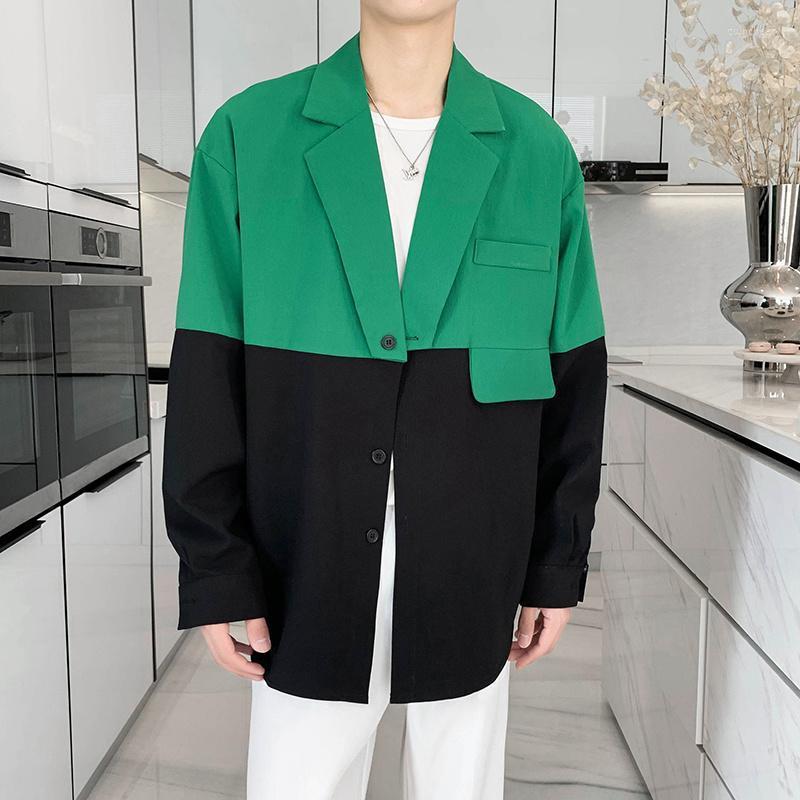 Men's Dress Shirts Long Sleeve Shirt Men Slim Fashion Social Mens Korean Loose Contrast Color Casual Formal -2XLMen's Quin22, Green
Men's Dress Shirts Long Sleeve Shirt Men Slim Fashion Social Mens Korean Loose Contrast Color Casual Formal -2XLMen's Quin22, Green