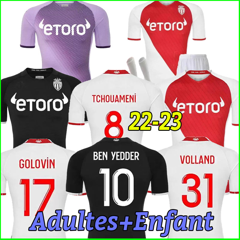 2022 2023 maillots AS Monacos Soccer Jerseys BEN YEDDER JOVETIC GOLOVIN 22 23 GEUBBELS Men Kids maillot de foot Flocage JORGE Football Shirt home socks full set third, Away
2022 2023 maillots AS Monacos Soccer Jerseys BEN YEDDER JOVETIC GOLOVIN 22 23 GEUBBELS Men Kids maillot de foot Flocage JORGE Football Shirt home socks full set third, Away