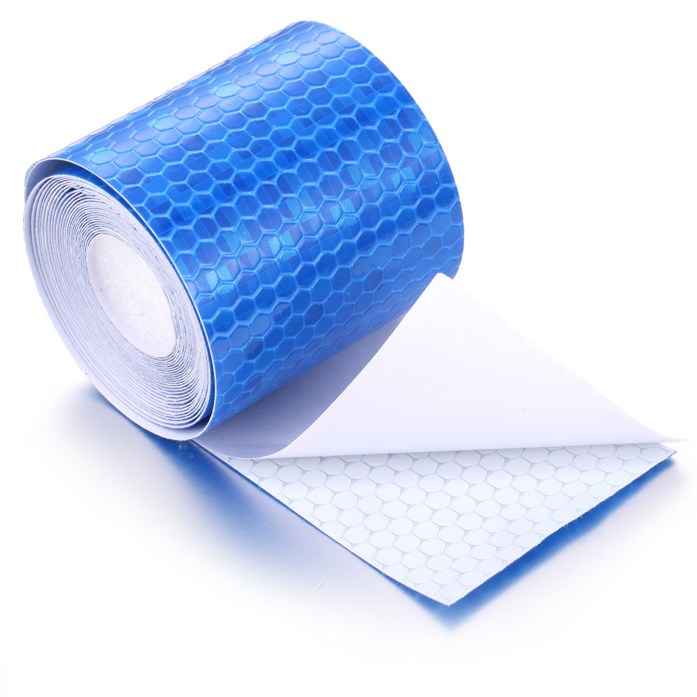 5cm*100cm Car Reflective Tape Stickers Night Safety Warning Strips Reflector Automobiles Motorcycle Styling Decoration Protective Film Sticker