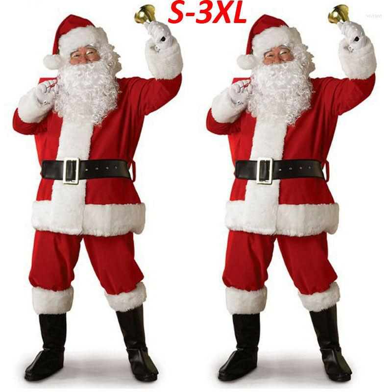 Men' Tracksuits Santa Claus Costume Men Adult Suit Christmas Party Outfit Fancy Xmas Dress Clothes Cosplay -3XLMen, Picture shown
Men' Tracksuits Santa Claus Costume Men Adult Suit Christmas Party Outfit Fancy Xmas Dress Clothes Cosplay -3XLMen, Picture shown