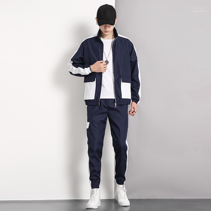 Men' Tracksuits 2022 Mannen Hip Hop Trainingspak Tweedelige Kleding Sets Casual Jassen Broek 2 Stuks Patchwork Sportkleding, Zy2269 grey
Men' Tracksuits 2022 Mannen Hip Hop Trainingspak Tweedelige Kleding Sets Casual Jassen Broek 2 Stuks Patchwork Sportkleding, Zy2269 grey